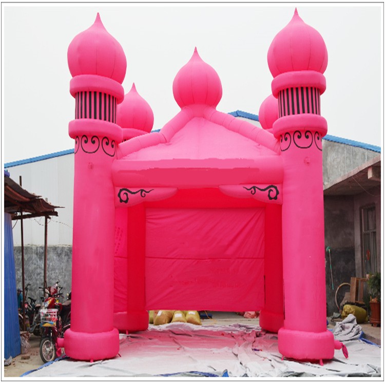 长坡镇粉色帐篷